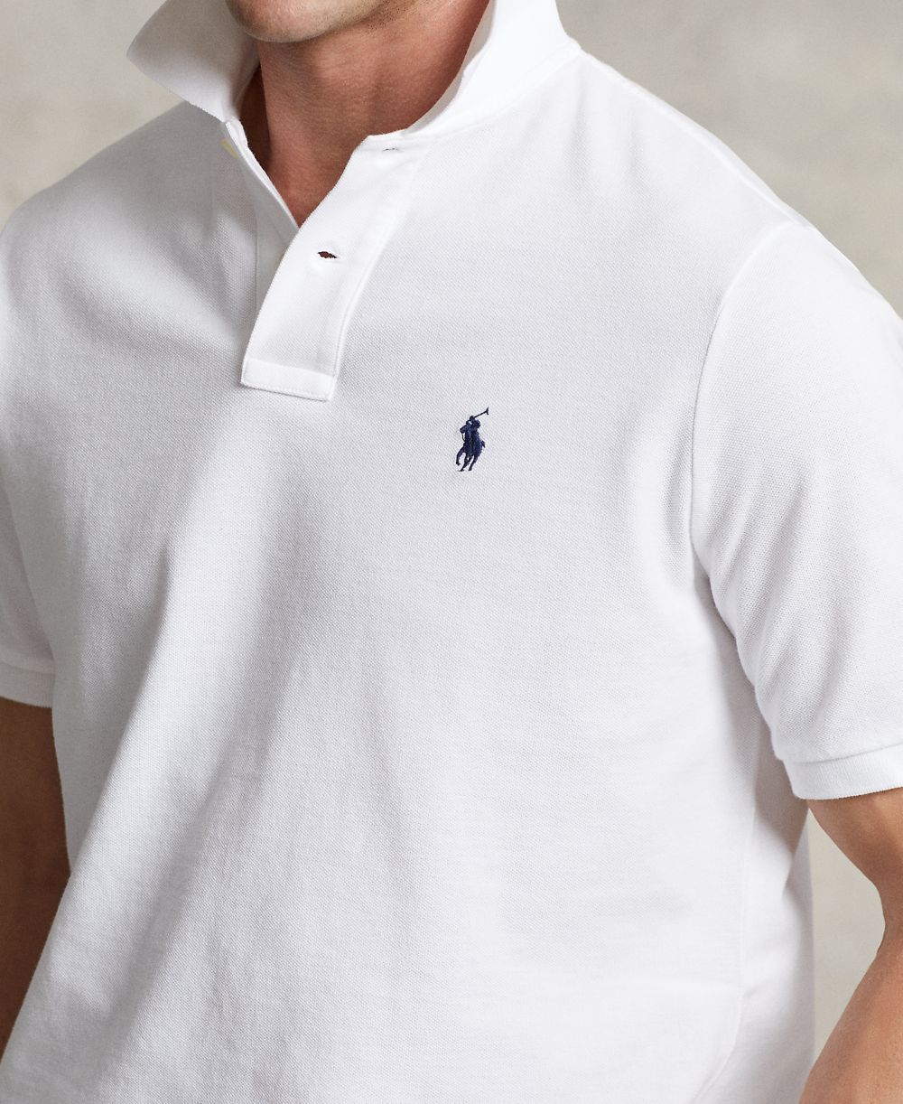 Men's Classic-Fit Mesh Polo Shirt