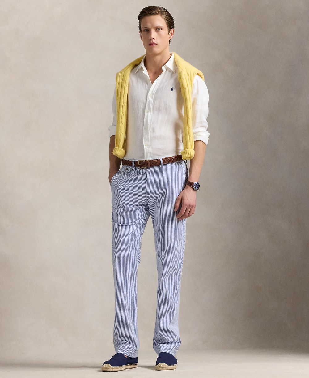 Men's Classic-Fit Linen Shirt