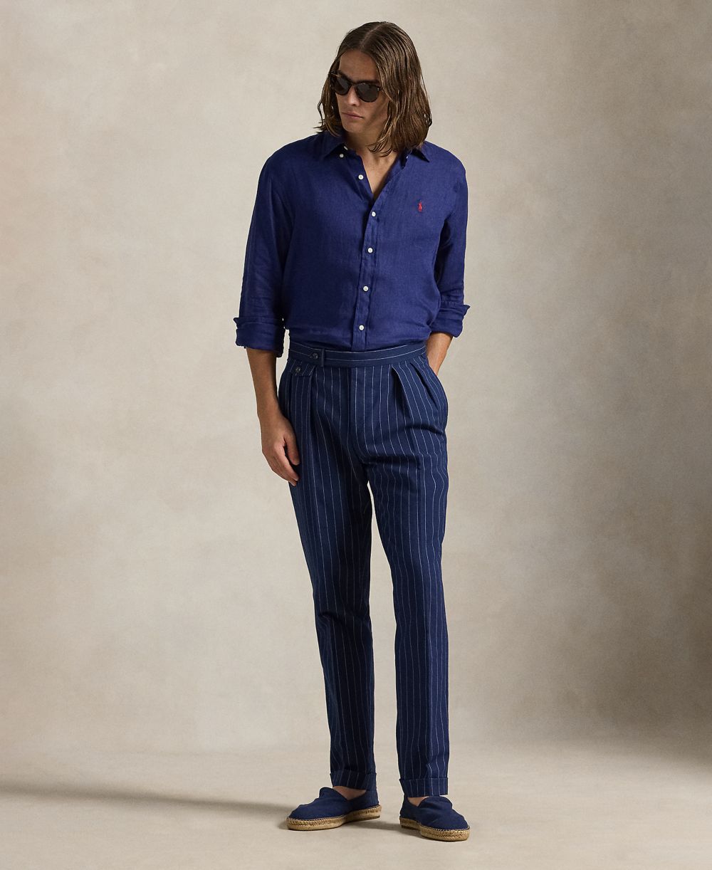Men's Classic-Fit Linen Shirt