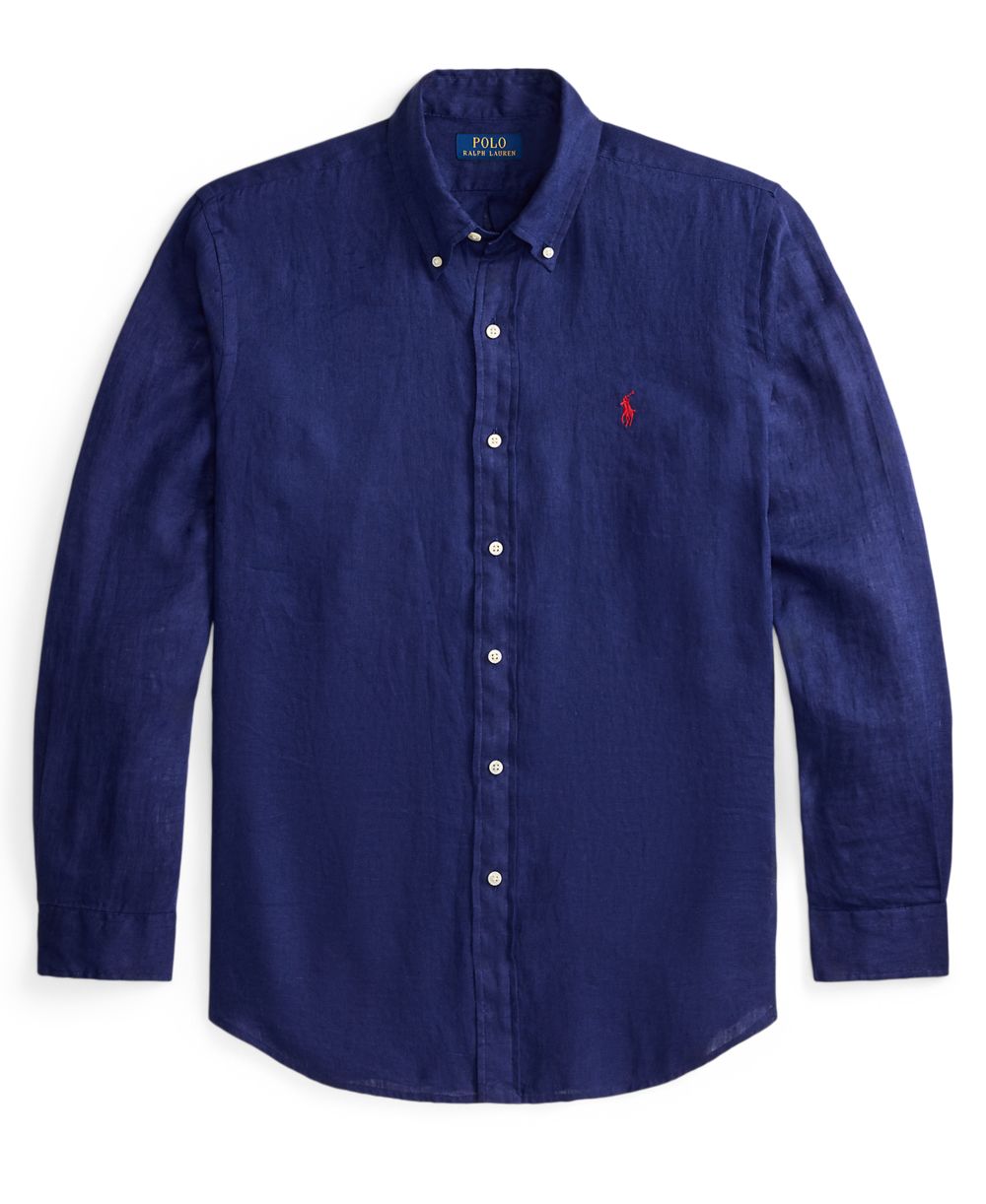 Men's Classic-Fit Linen Shirt