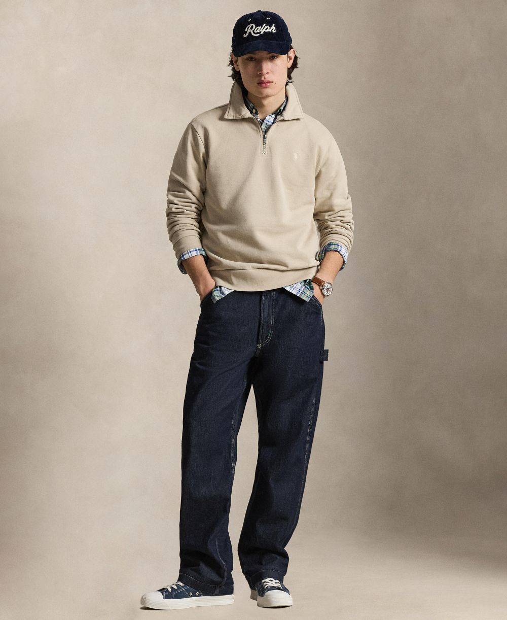 Men's Loopback Fleece Quarter-Zip Sweatshirt