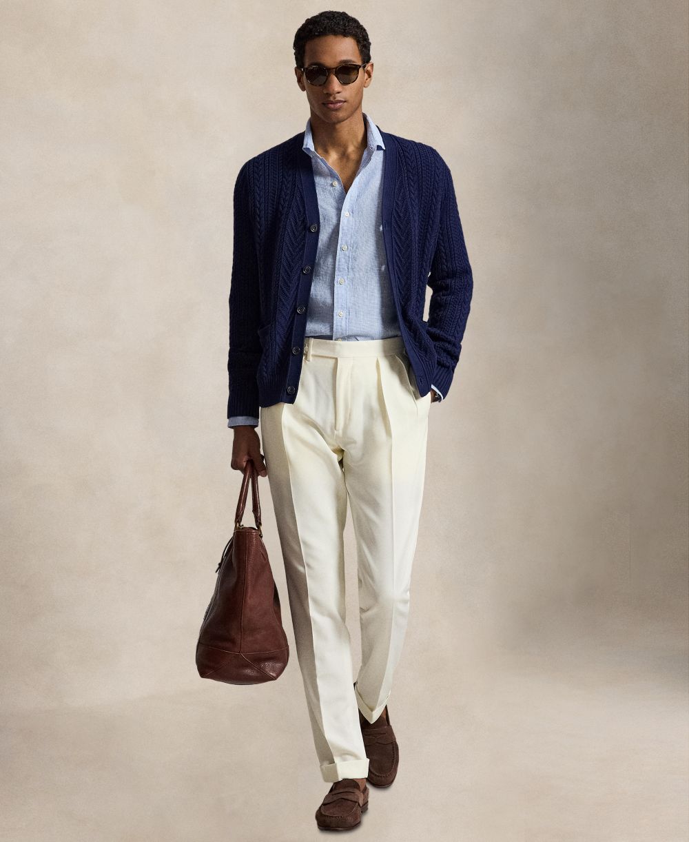 Men's Classic-Fit Linen Shirt
