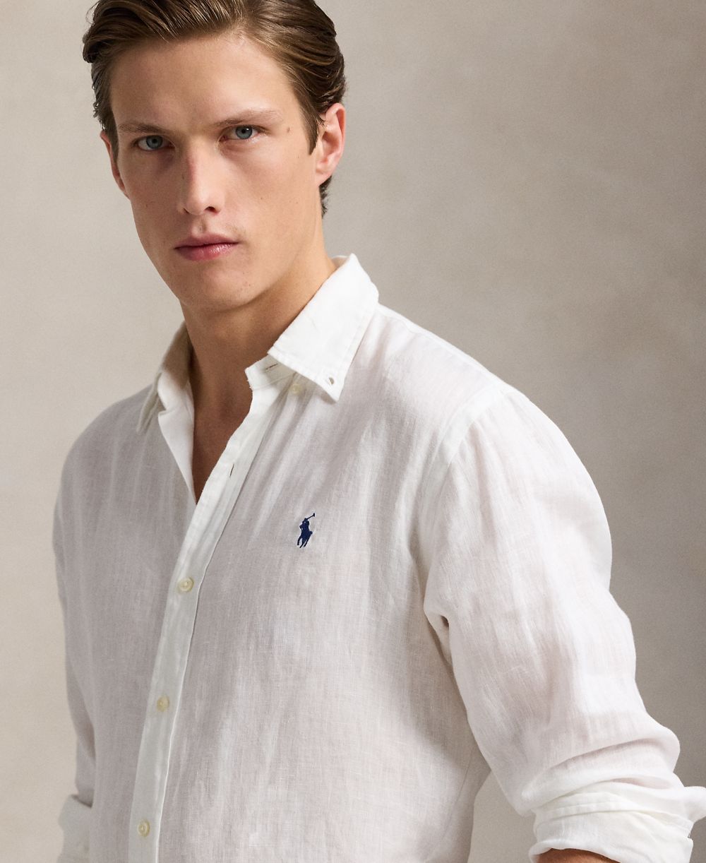 Men's Classic-Fit Linen Shirt