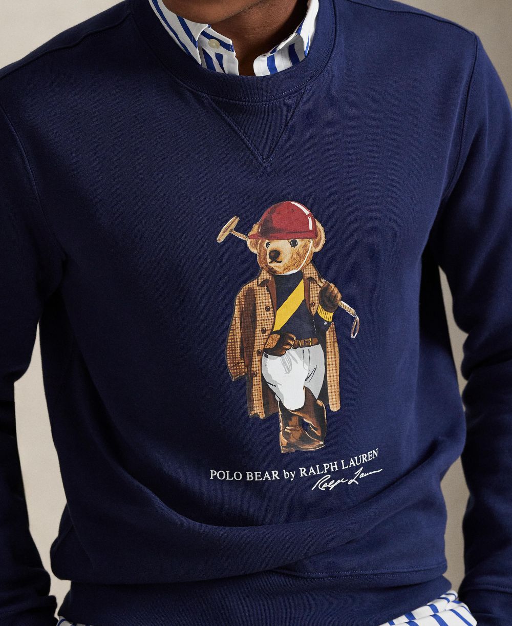 Men’s Polo Bear Crewneck Sweatshirt
