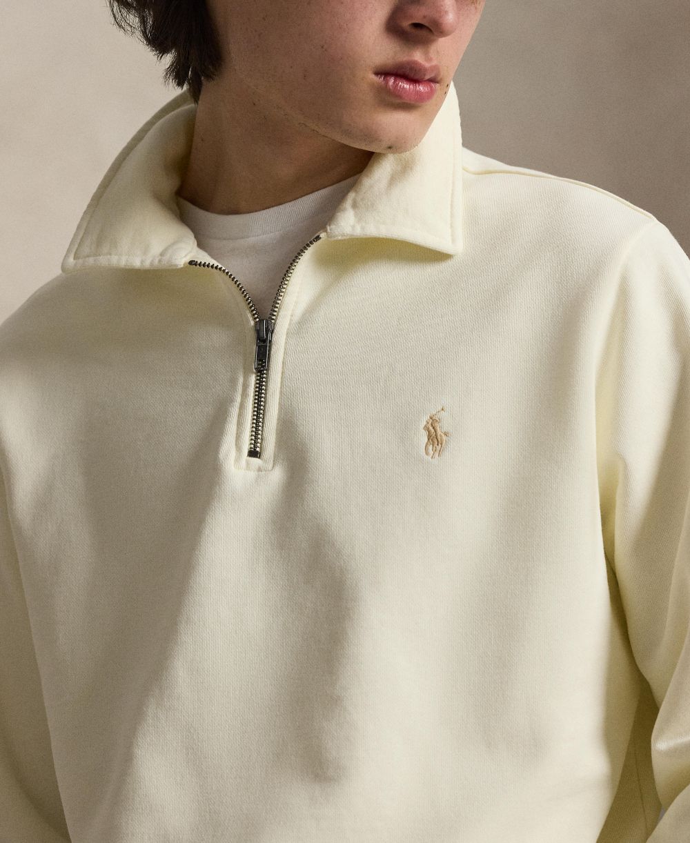 Men's Loopback Fleece Quarter-Zip Sweatshirt