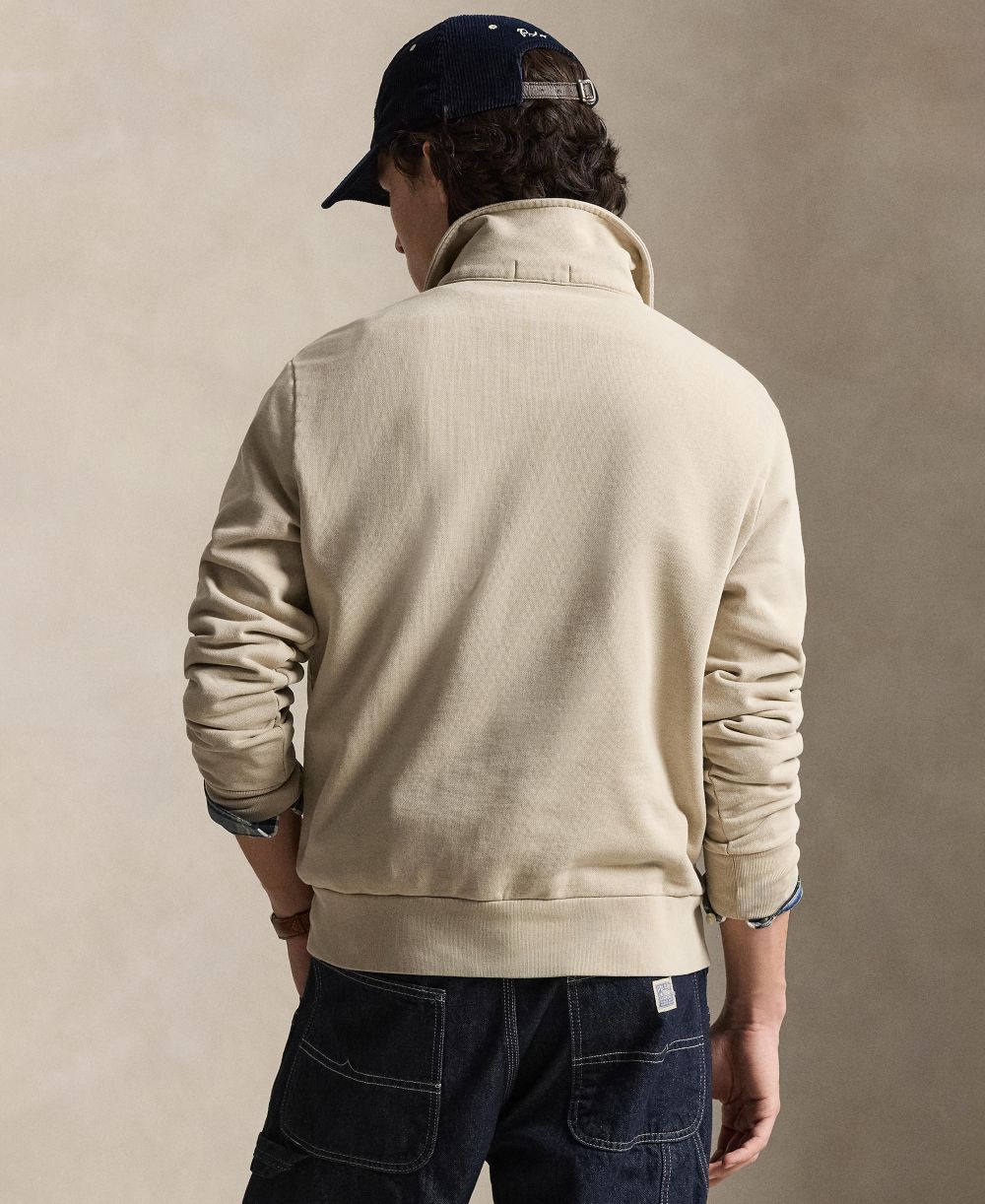 Men's Loopback Fleece Quarter-Zip Sweatshirt