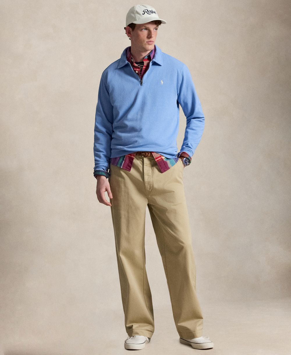 Men's Loopback Fleece Quarter-Zip Sweatshirt