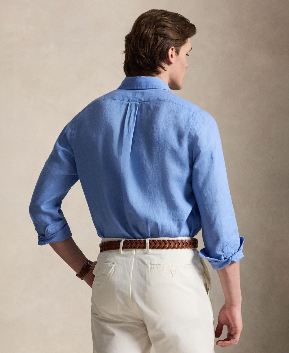 Men's Classic-Fit Linen Shirt