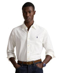 Men's Garment-Dyed Oxford Shirt - White